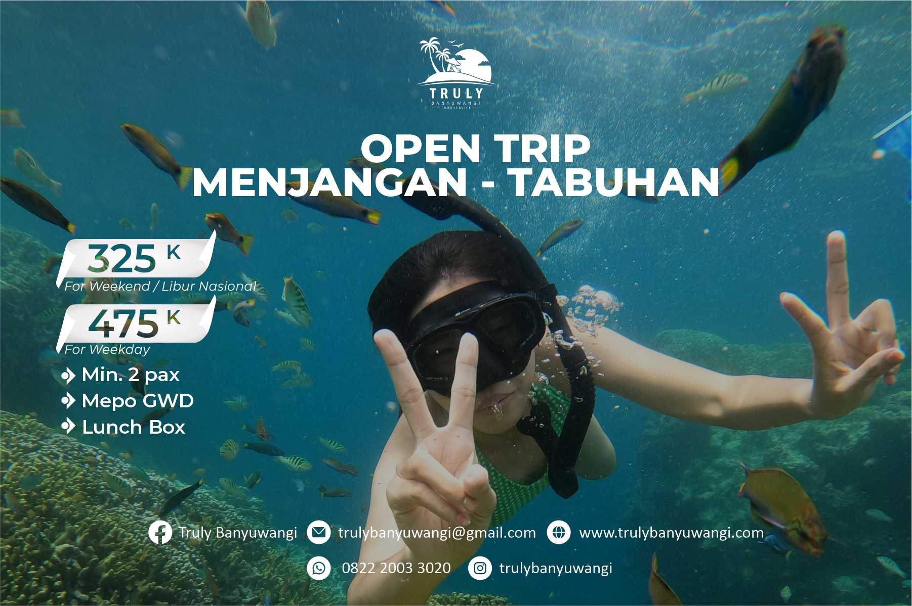 Open Trip C Menjangan-Tabuhan