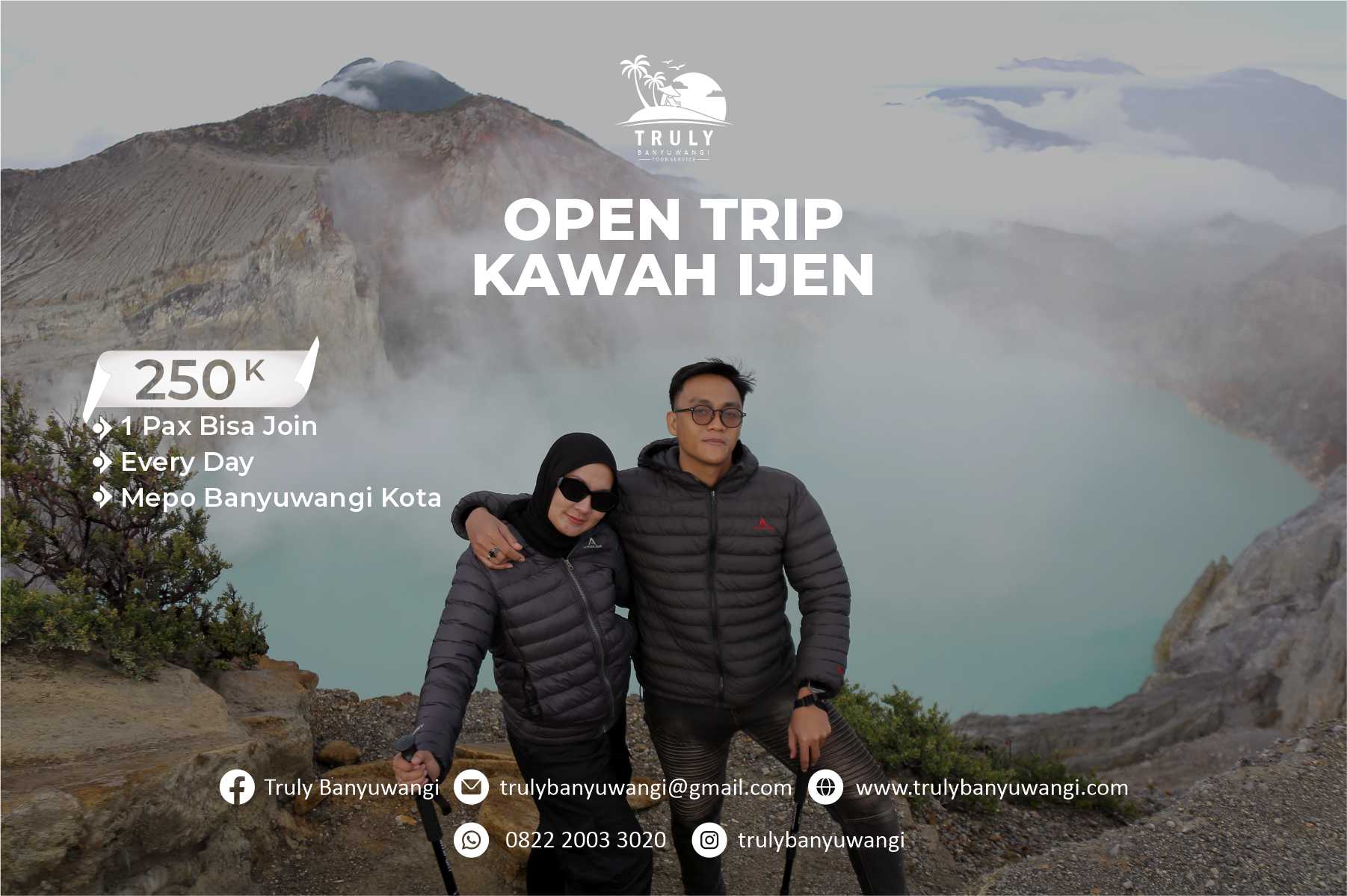 Open Trip A Kawah Ijen